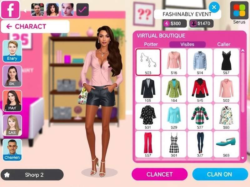 Fashionably Fab BLR virtual boutique management interface